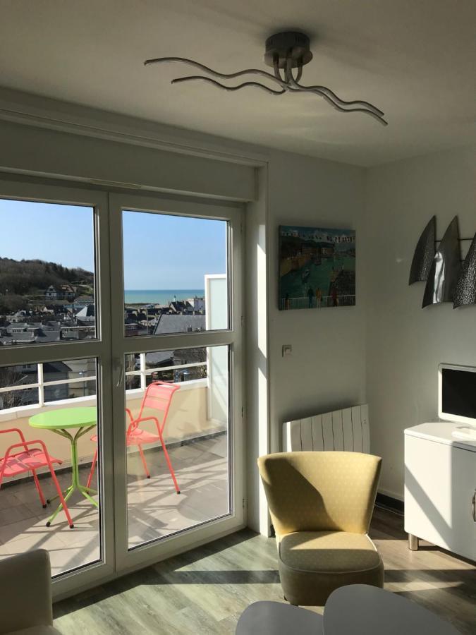 Studio Vue Mer A Saint Valery En Caux Apartment ภายนอก รูปภาพ