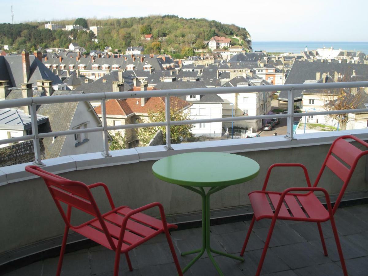 Studio Vue Mer A Saint Valery En Caux Apartment ภายนอก รูปภาพ